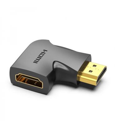 Vention Adaptador HDMI Macho a HDMI Hembra 4K 90º - Color Negro
