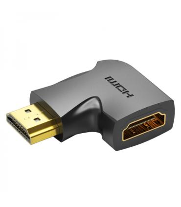 Vention Adaptador HDMI Macho a HDMI Hembra 4K 270º - Color Negro