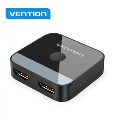 Vention Switch/Splitter HDMI Hembra a 2x HDMI Hembra 4K Bidireccional - Color Negro