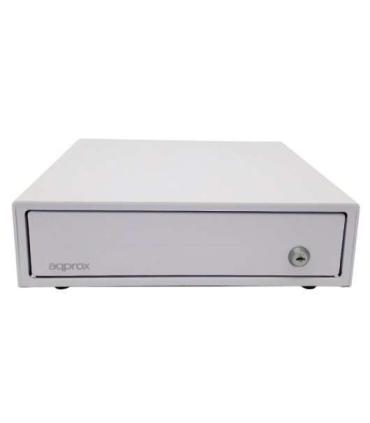 Approx Cajon Portamonedas Electrico - 8 Compartimentos - Apertura Manual y Automatica - Conexion RJ11