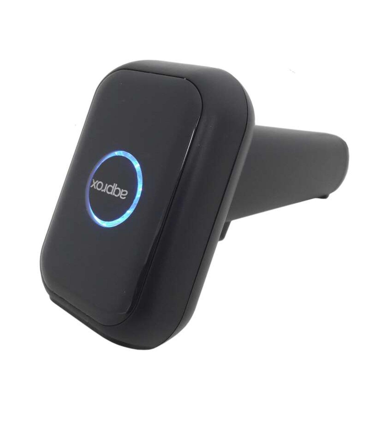 Approx Lector de Codigos de Barras 1D/2D USB - Indicador LED, Beeper - Velocidad 120fps - Color Negro