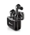 NGS Artica Bloom Black Auriculares Intrauditivos Bluetooth 5.1 TWS - Manos Libres - Asistente de Voz - Autonomia hasta 7h - Base