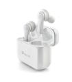 NGS Artica Bloom White Auriculares Intrauditivos Bluetooth 5.1 TWS - Manos Libres - Asistente de Voz - Autonomia hasta 7h - Base