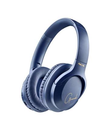 NGS Artica Greed Auriculares Bluetooth 5.1 con Microfono - Diadema Ajustable - Almohadillas Acolchadas - Autonomia hasta 46h ..