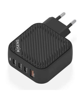 Aisens Cargador GAN 100W - 3xUSB-C PD3.0 QC4.0 - 1xUSB-A QC3.0