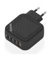 Aisens Cargador GAN 100W - 3xUSB-C PD3.0 QC4.0 - 1xUSB-A QC3.0