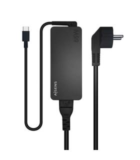 Aisens Cargador 65W PD3.0 1xUSB-C 1.8m - Color Negro
