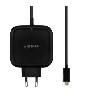 Aisens Cargador 65W PD3.0 QC3.0 1xUSB-C 1.2m - Color Negro