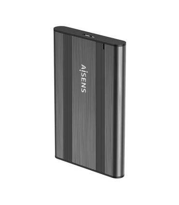 Aisens Caja Externa 2,5" ASE-2526Gr 9.5mm SATA a USB 3.0/USB3.1 Gen1 - Color Gris