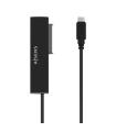 Aisens Adaptador SATA a USB-C USB 3.0/USB3.1 GEN1 para Discos Duros 2.5?? y 3.5?? con Alimentador - Color Negro