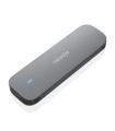 Aisens Caja Externa M.2 (NGFF) ASM2-006Gry SATA a USB3.1 GEN1 - Color Gris
