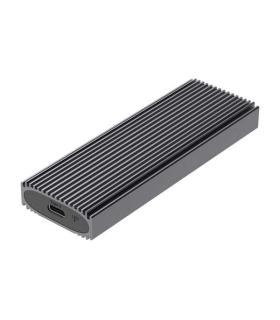 Aisens Caja Externa M.2 (NGFF) ASM2-023GR NVMe A USB3.2 Gen2 - Color Gris