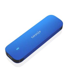 Aisens Caja Externa M.2 (NGFF) ASM2-026Blu NVMe a USB3.2 GEN2 - Color Azul