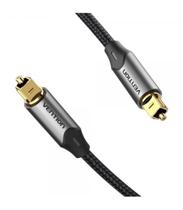 Vention Cable de Audio de Fibra Optica - 2m - Gris Metalizado