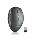 NGS Raton Inalambrico Ergonomico - 5 Botones - Teclas Silenciosas - Rueda de Desplazamiento - Conexion 2.4 Ghz - dpi Ajustables.