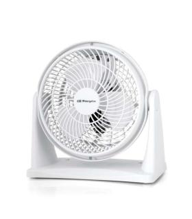 Orbegozo BF 0128 Ventilador Box Fan - Refresca tu Espacio con Comodidad y Versatilidad - 2 en 1 de Mesa y Pared - Aspas de 23cm.