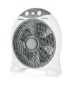 Orbegozo Box Fan BF 1030 Ventilador Portatil Refrescante - Potente Motor de 45W - Temporizador de 2h - Silencioso y Compacto