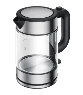 Xiaomi Electric Glass Kettle Hervidor de Agua Electrico 2200W - Capacidad1.7L - Vidrio de Borosilicato - Filtro Extraible - Cale