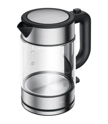 Xiaomi Electric Glass Kettle Hervidor de Agua Electrico 2200W - Capacidad1.7L - Vidrio de Borosilicato - Filtro Extraible - Cale