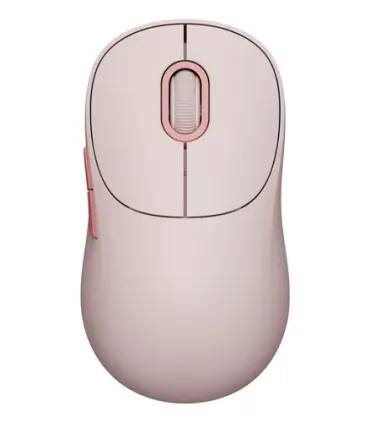 Xiaomi Wireless Mouse 3 Raton Inalambrico con Adaptador de 2.4GHz y Bluetooth 1200dpi - 5 Botones - Uso Diestro - Color Rosa
