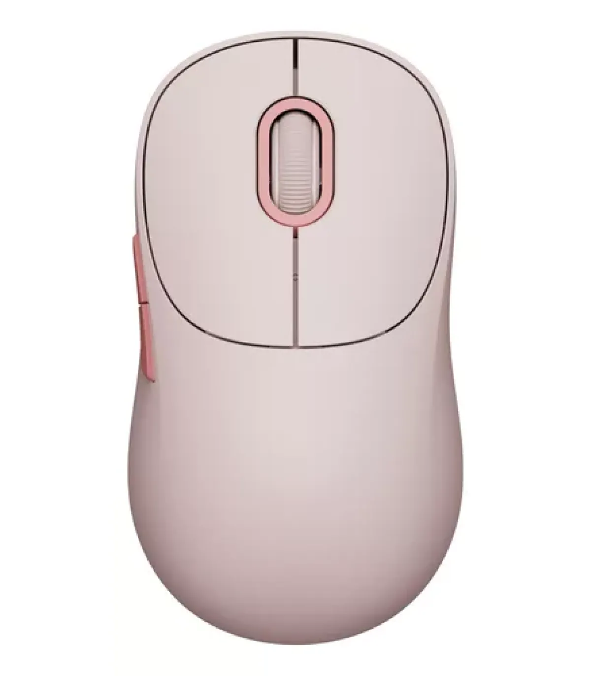 Xiaomi Wireless Mouse 3 Raton Inalambrico con Adaptador de 2.4GHz y Bluetooth 1200dpi - 5 Botones - Uso Diestro - Color Rosa