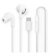 Xiaomi Mi Dual Driver Earphones Auriculares USB-C - Microfono Integrado - Resistencia IPX4 - Control en Cable - Color Blanco