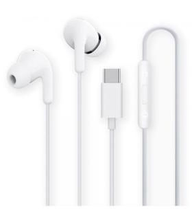 Xiaomi Mi Dual Driver Earphones Auriculares USB-C - Microfono Integrado - Resistencia IPX4 - Control en Cable - Color Blanco