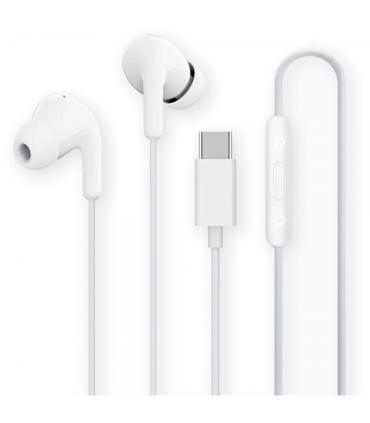 Xiaomi Mi Dual Driver Earphones Auriculares USB-C - Microfono Integrado - Resistencia IPX4 - Control en Cable - Color Blanco