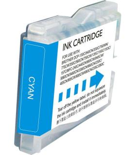 Brother LC1000XL/LC970XL Cyan Cartucho de Tinta Generico - Reemplaza LC1000C/LC970C