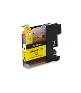 Brother LC123XL/LC121XL Amarillo Cartucho de Tinta Generico - Reemplaza LC123Y/LC121Y
