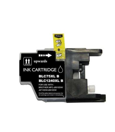 Brother LC1240XL/LC1220XL Negro Cartucho de Tinta Generico - Reemplaza LC1240BK/LC1220BK