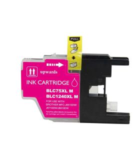 Brother LC1240XL/LC1220XL/LC1280XL Magenta Cartucho de Tinta Generico - Reemplaza LC1240M/LC1220M/LC1280XLM