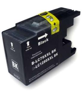 Brother LC1280XL Negro Cartucho de Tinta Generico - Reemplaza LC1280XLBK