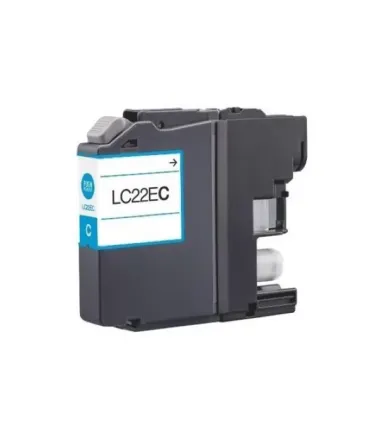 Brother LC22E Cyan Cartucho de Tinta Generico - Reemplaza LC22EC