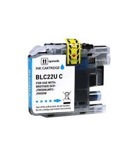 Brother LC22U Cyan Cartucho de Tinta Generico - Reemplaza LC22UCBP