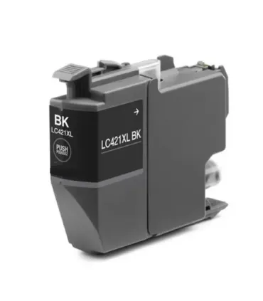 Brother LC421XL Negro Cartucho de Tinta Generico - Reemplaza LC421XLBK