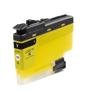 Brother LC427XL Amarillo Cartucho de Tinta Pigmentada Generico - Reemplaza LC427XLY