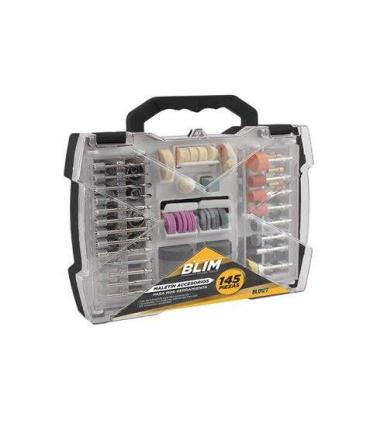 Blim Maletin de Accesorios para Mini Herramienta Multiusos - 145pcs Universales