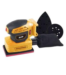 Blim Multilijadora 3 Placas a Bateria 20V 2Ah - Placa Redonda, Triangular y Rectangular - Velocidad 7000-13000rpm - Deposito..