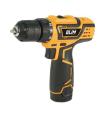 Blim Taladro a Bateria 12V 1.5Ah - 28Nm Par Maximo - 2 Velocidades 0-400/0-1500rpm - Color Amarillo