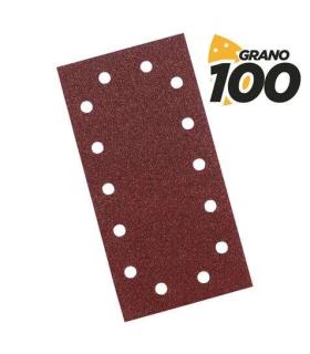 Blim Pack de 10 Lijas para Lijadora BL0123 - Grano 100 - Formato Rectangular