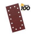 Blim Pack de 10 Lijas para Lijadora BL0123 - Grano 100 - Formato Rectangular