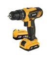 Blim Taladro Percutor a Bateria 12V 2Ah - 28Nm Par Maximo - 2 Velocidades 0-400/0-1500rpm - Incluye 2 Baterias y Maletin de Tran