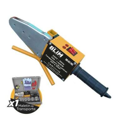 Blim Maquina de Soldar Tuberia PPR 700-1500W - Temperatura de Control 50º a 300º - Incluye Maletin de Transporte con Accesorios