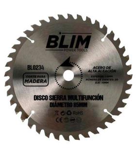 Blim Disco Corte de Madera para Sierra Multifuncion 85mm - 20 Dientes con Recubrimiento en Carburo de Tungsteno