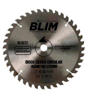 Blim Disco Corte de Madera para Sierra 235mm - 60 Dientes con Recubrimiento en Carburo de Tungsteno