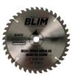 Blim Disco Corte de Madera para Sierra 235mm - 60 Dientes con Recubrimiento en Carburo de Tungsteno