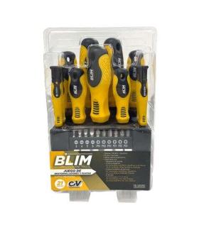 Blim Juego 21 Piezas Destornilladores y Puntas
