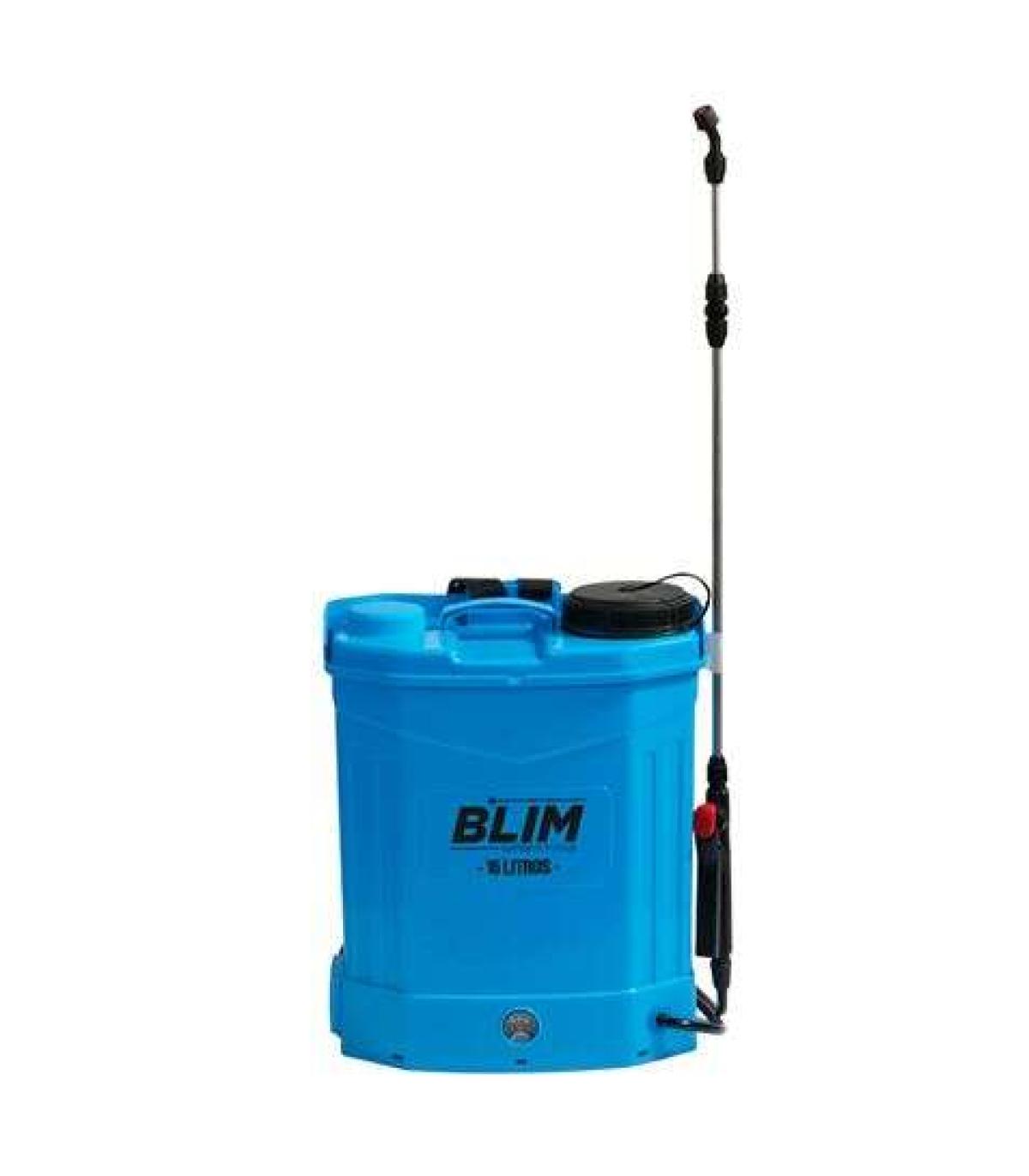 Blim Sulfatadora de Espalda a Bateria 12V 16L - Rango de Presion 0.2 - 0.45mpa - Regulador de Potencia - Lanza Inoxidable