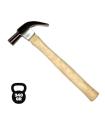 Blim Martillo de Carpintero - Peso 340 Gr - Golpes Precisos y Potentes - Mango de Madera